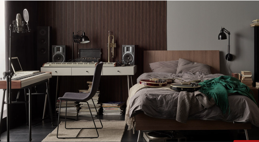 Декоративная реечная панель Zeta HOME L-Line Mocca