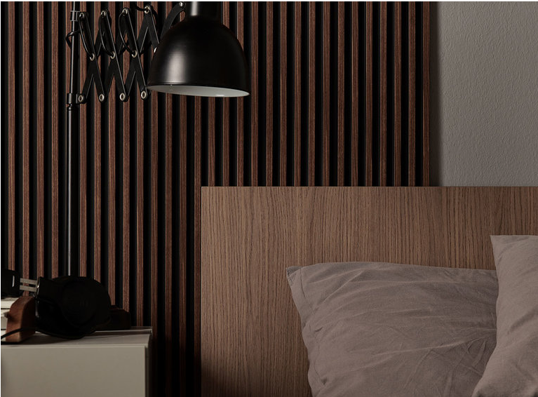 Декоративная реечная панель Zeta HOME L-Line Mocca