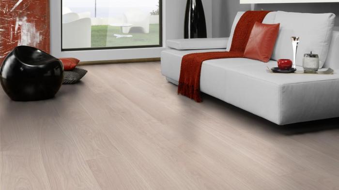 Ламинат Kronotex Exquisit Дуб Вейвлесс Белый (White Oak Veyvless)