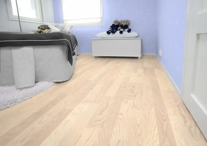 Паркетная Доска Upofloor Амбиент Ясень Натуре Обработанный светлым матовым лаком 2-полосн