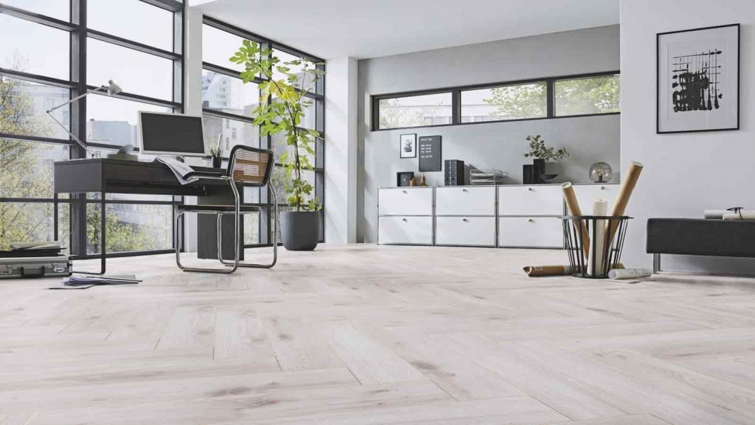 Ламинат Kronotex Herringbone D3516 Дуб Бордо