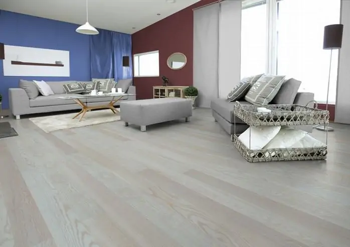 Паркетная Доска Upofloor Амбиент Ясень однополосный 138 Watery Blue