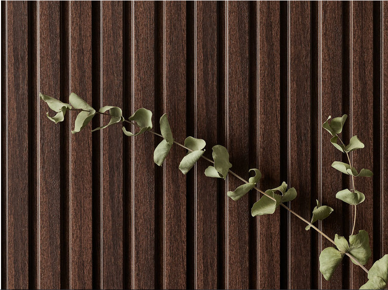 Декоративная реечная панель Zeta HOME L-Line Chocolate