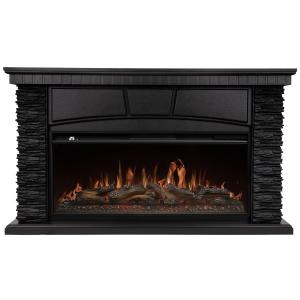 Каминокомплект: Очаг Royal Thermo Aurora RTFP/P-AR40LS, портал Porto 42/40/36 камень чер. шп. венге