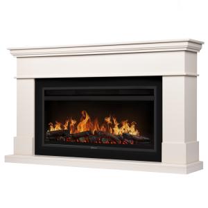 Каминокомплект: Очаг Electrolux EFP/P-4220LS, портал California 42/40/36, молочный