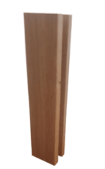 Декоративная рейка WallMaker Г-190 20х28 Дуб Артисан