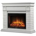 Портал Firelight Bricks 25 камень белый, белая эмаль