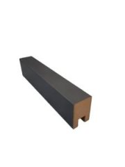Декоративная рейка WallMaker Г-190 20х28 Графит