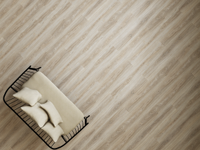 Кварцвиниловая плитка (ламинат) FineFloor Light FF-1326 Дуб Леффе (Бельгия)