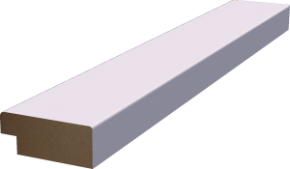 Декоративная панель WallMaker правая ПНп-38 Белабел 2800x123х19