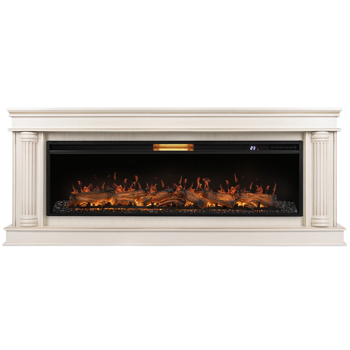 Портал Firelight Olympia 60, слоновая кость с золотой патиной