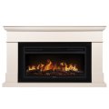 Каминокомплект: Очаг Electrolux EFP/P-4220LS, портал California 42/40/36, молочный