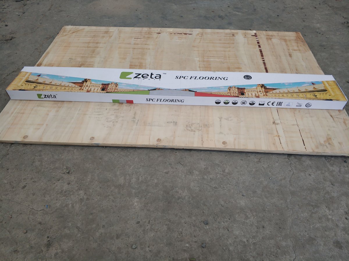 Виниловый пол SPC Zeta Дуб Грэй ZTE006-2
