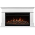 Каминокомплект: Очаг Royal Thermo Aurora RTFP/P-AR40LS, портал California 42/40/36, белый