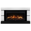 Каминокомплект: Очаг Electrolux EFP/P-4220LS, портал Moderno 42/40/36, белый