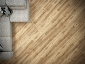 Кварцвиниловая плитка (ламинат) FineFloor Light FF-1334 Дуб Мидфилд (Бельгия)