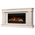 Каминокомплект: Очаг Electrolux EFP/P-3620LS, портал Olympia 42/40/36, сл. кость с зол. патиной