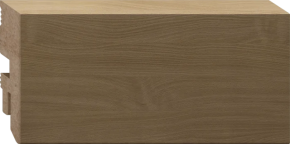 Плинтус напольный Е МДФ Loft Real Oak
