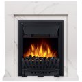 Портал Firelight Simple Classic белый мрамор