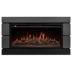 Каминокомплект: Очаг Royal Thermo Aurora RTFP/P-AR40LS, портал Moderno 42/40/36, графит