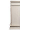 Каминокомплект: Очаг Electrolux EFP/P-3620LS, портал Olympia 42/40/36, сл. кость с зол. патиной