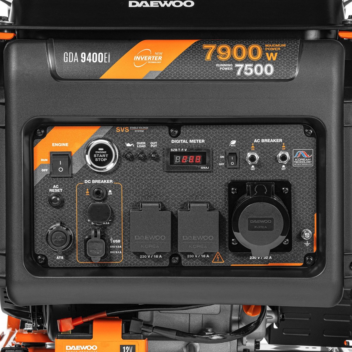 Генератор бензиновый инверторный DAEWOO GDA 9400Ei