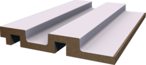 Декоративная панель WallMaker ПН-37 Белабел 2800x123х19